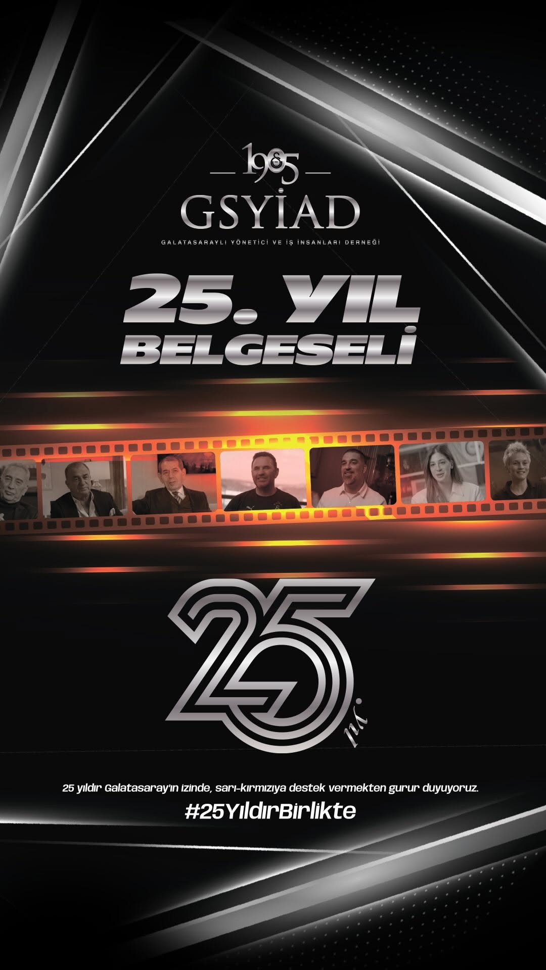 Taşın Altındaki El: 1905 GSYİAD 25. Yıl Belgeseli 💛❤️

Bu akşam 21.00’da GSYİAD Youtube Kanalında.
(Belgesele profildeki bağlantıdan ulaşabilirsiniz.)